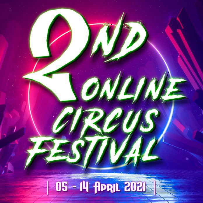 2nd online circus festival logo