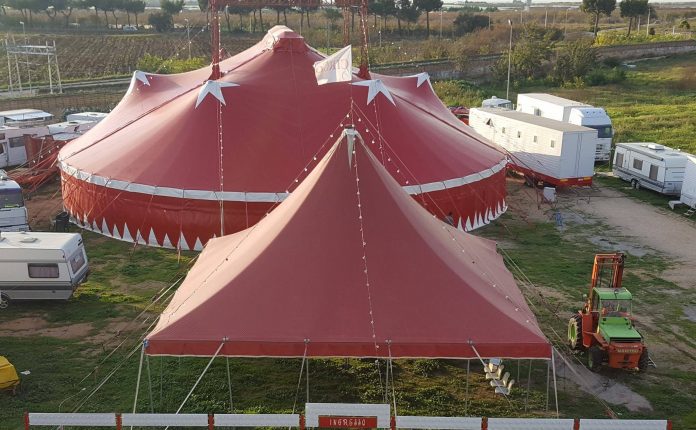 Palo del Colle: il tendone del circo Zavatta il primo grande cantiere di antimafia sociale