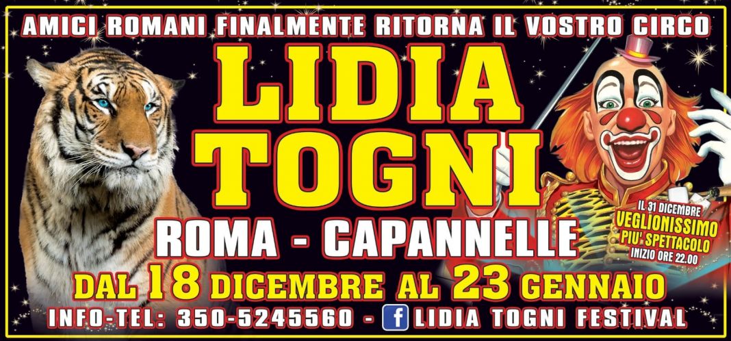 Festività natalizie : a Roma lo storico ed apprezzato Circo Lidia Togni di Davide Canestrelli