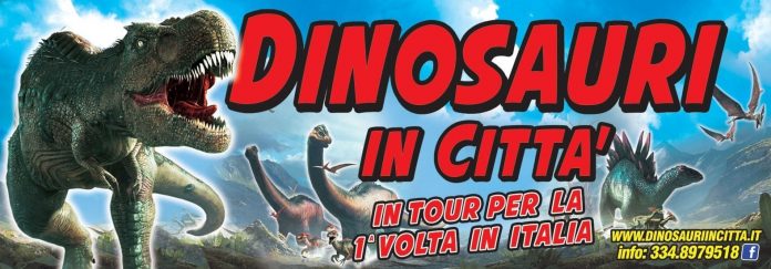 dinosauri in città