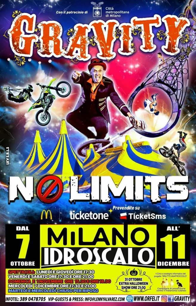 Circo Milano ottobre 2022